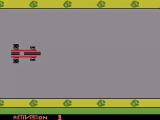 Grand Prix title screen for Atari 2600